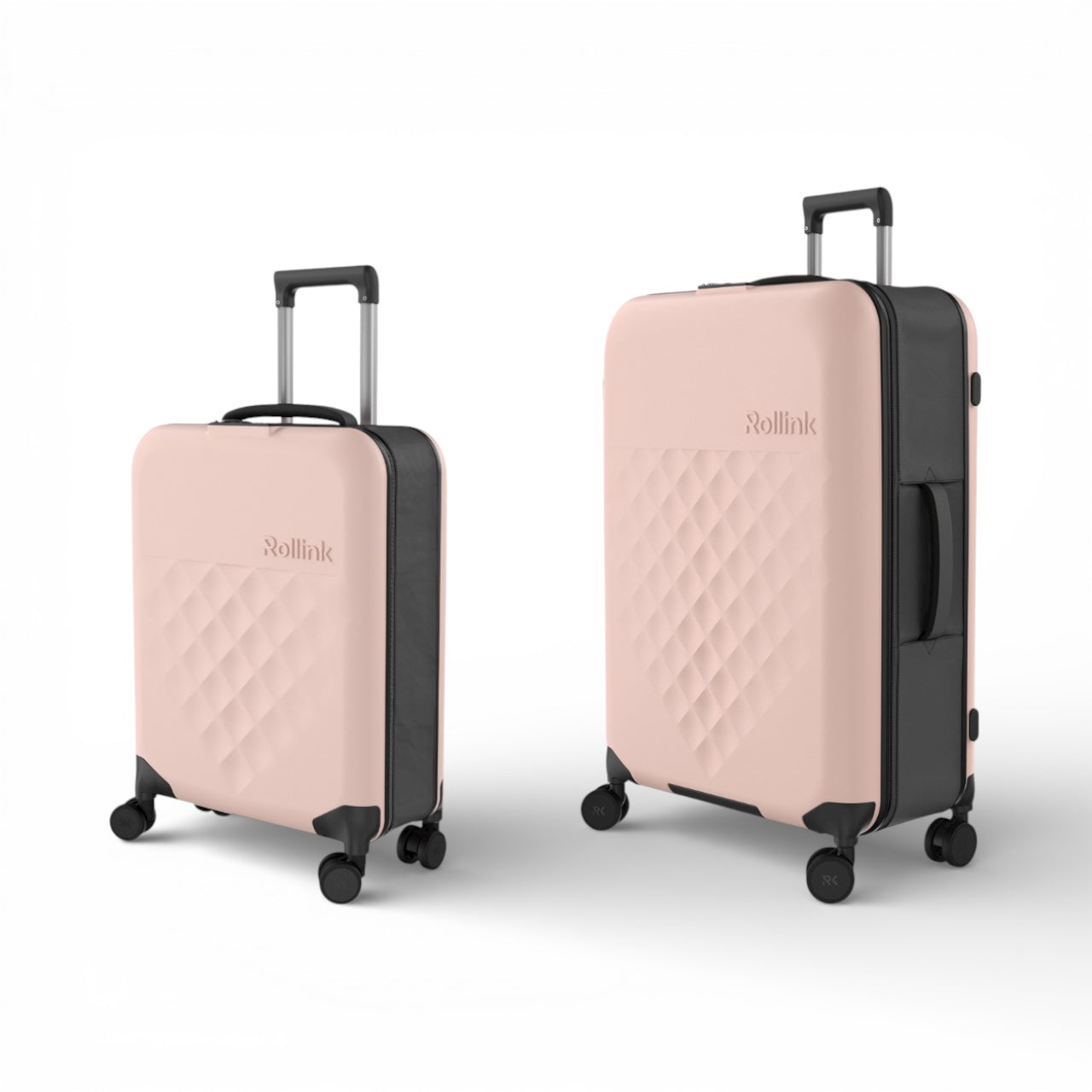 Rose Smoke Carry-On & Large Checked Set