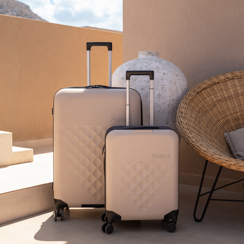 Warm Grey Carry-On & Large Checked Set