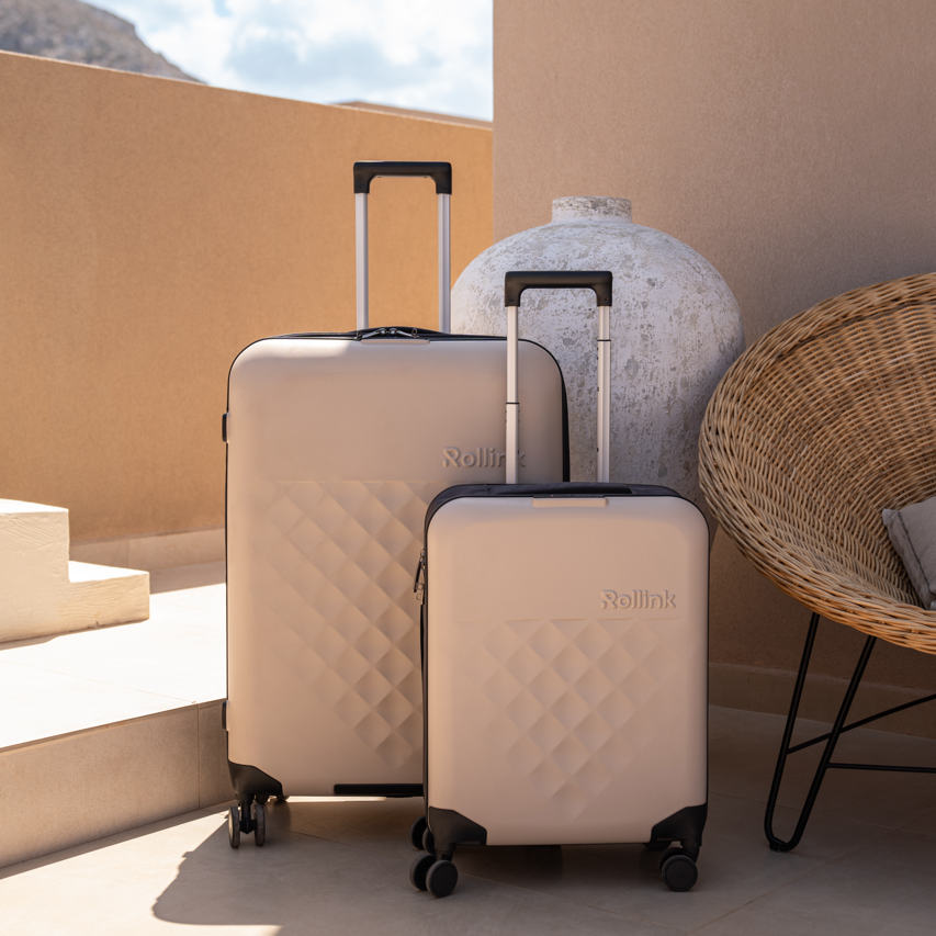 Rose Smoke Carry-On & Large Checked Set