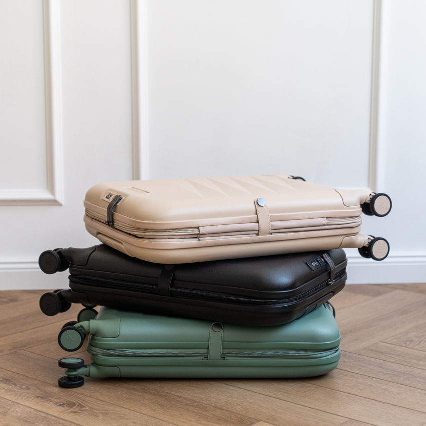 Black Carry-On & Large Checked Set