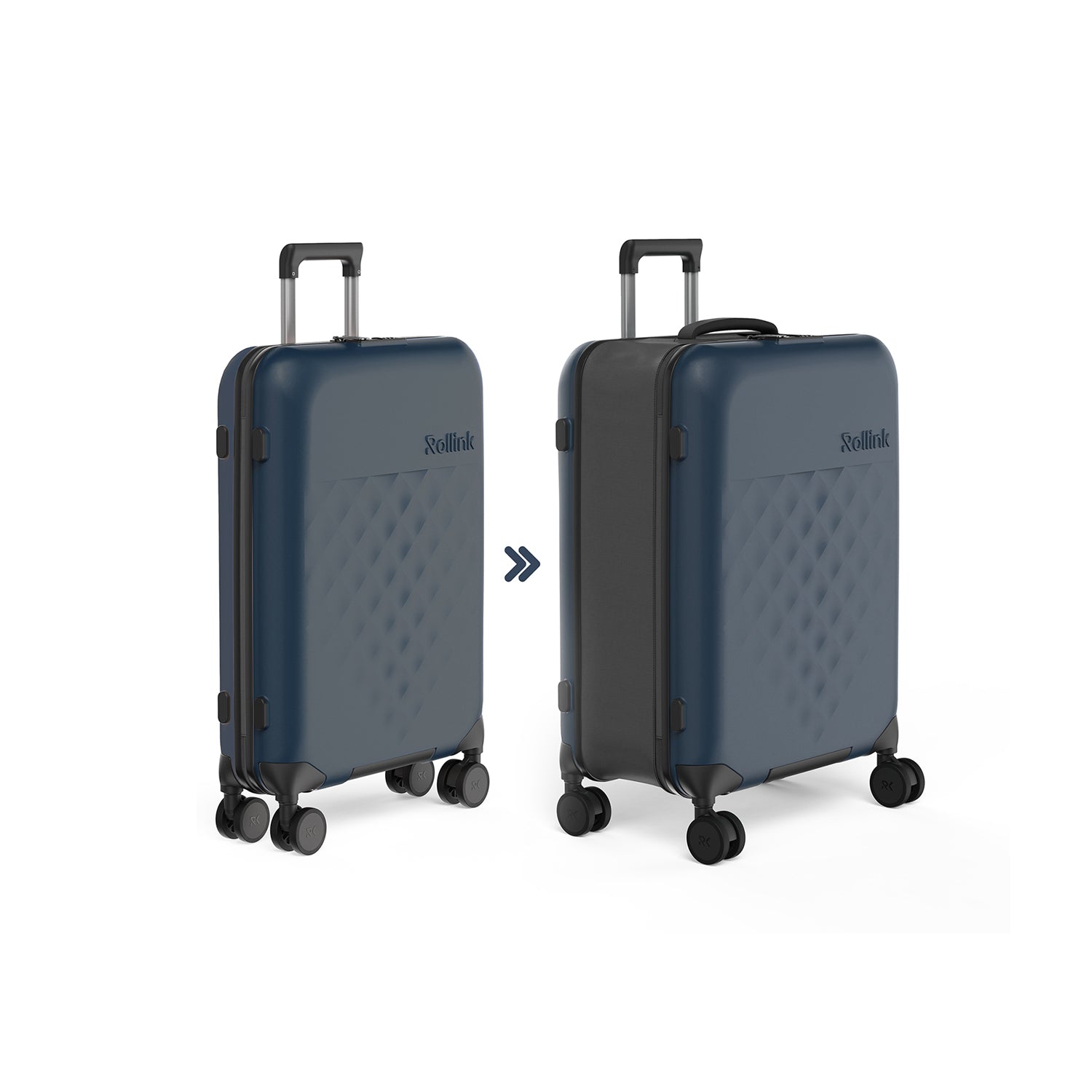 HAPI スティールパン スリットドラム 本体＋キャリーバッグ＋マレット Flex 360 Spinner Foldable Suitcase – Rollink USA