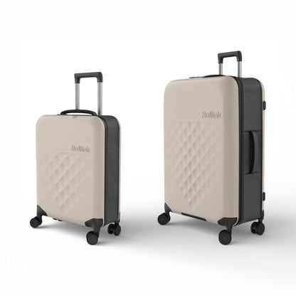 Warm Grey Carry-On &amp; Large Checked Set