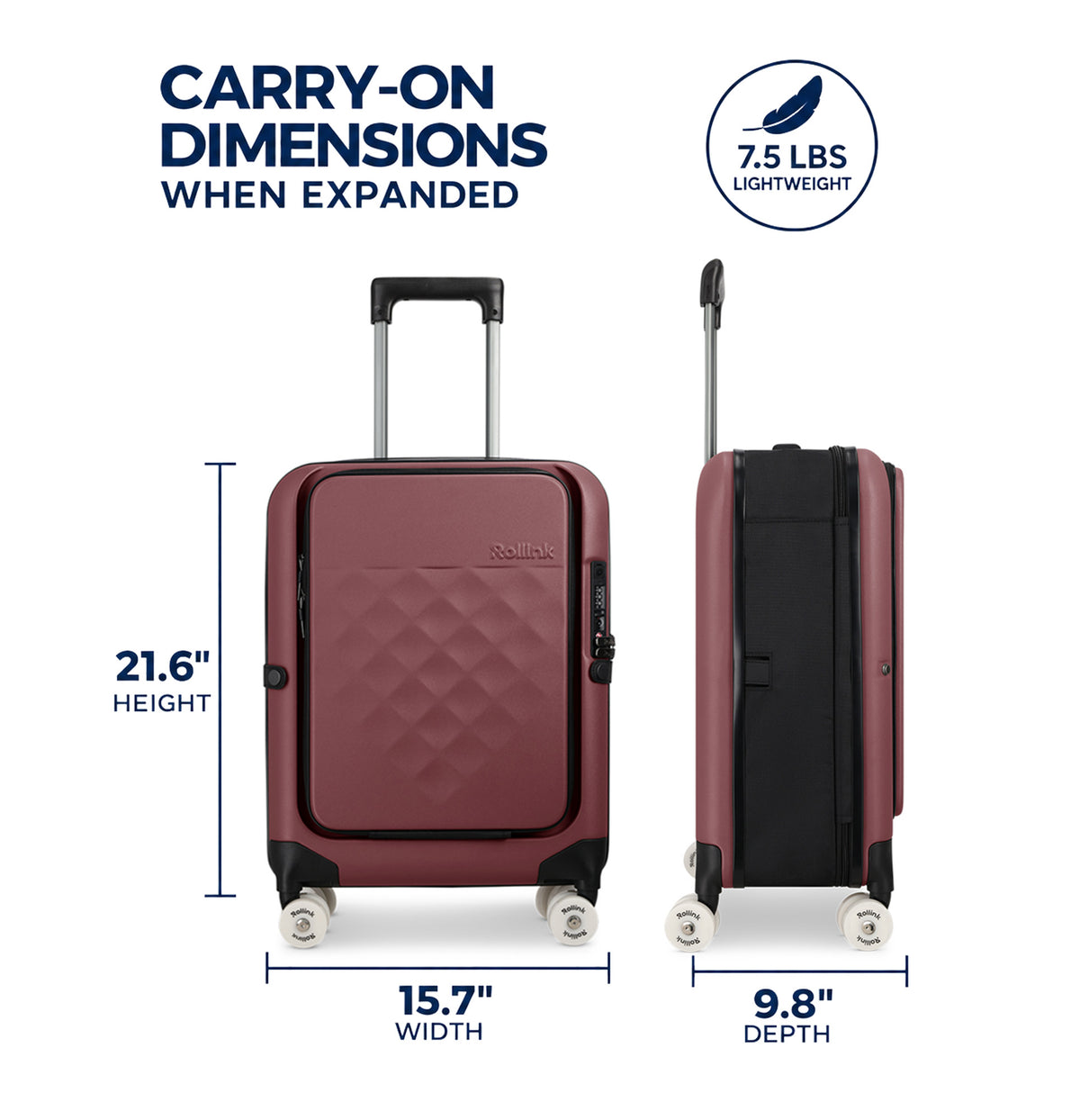 Flex 360 Pro Carry-On Suitcase